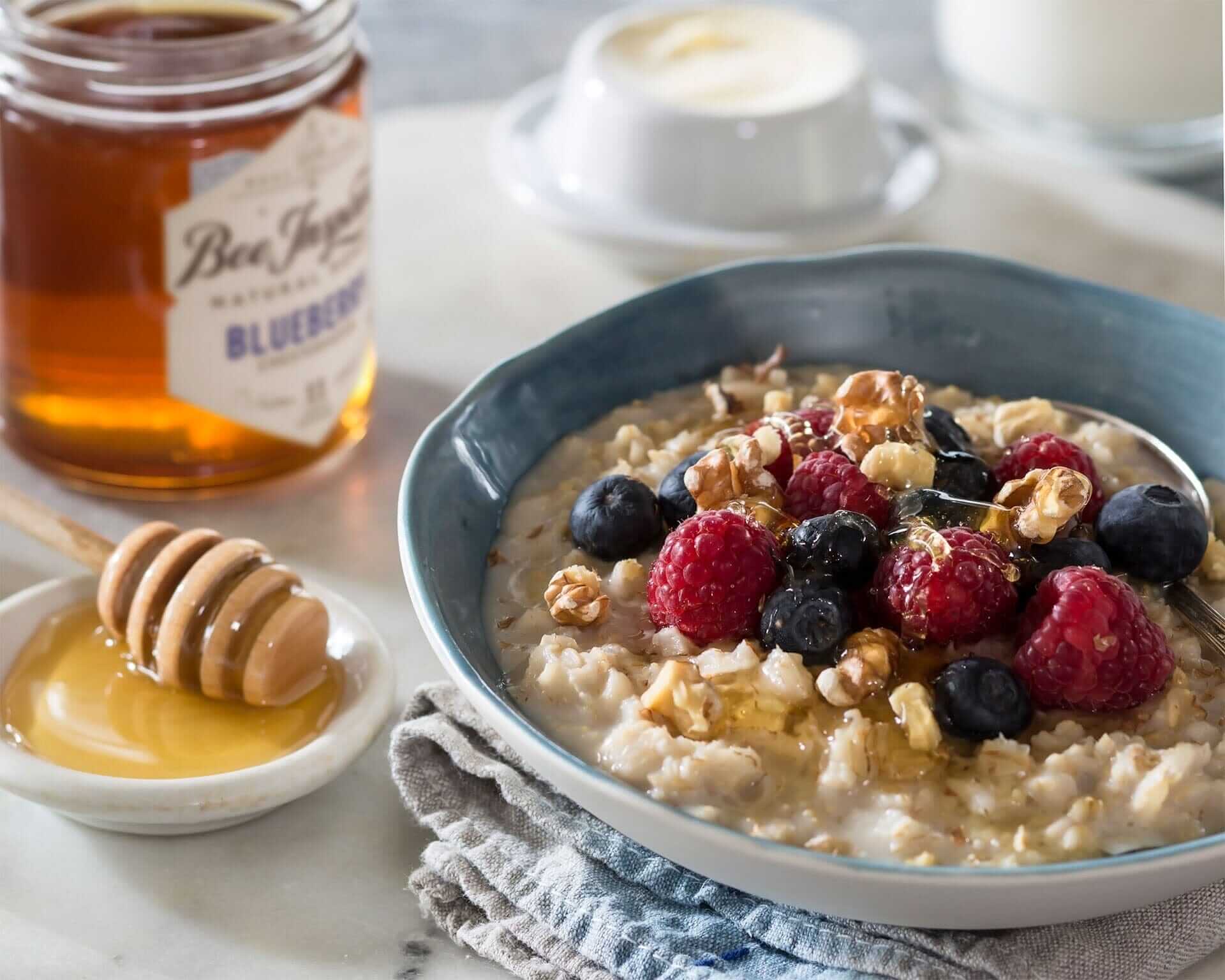 Overnight Oats and Honey