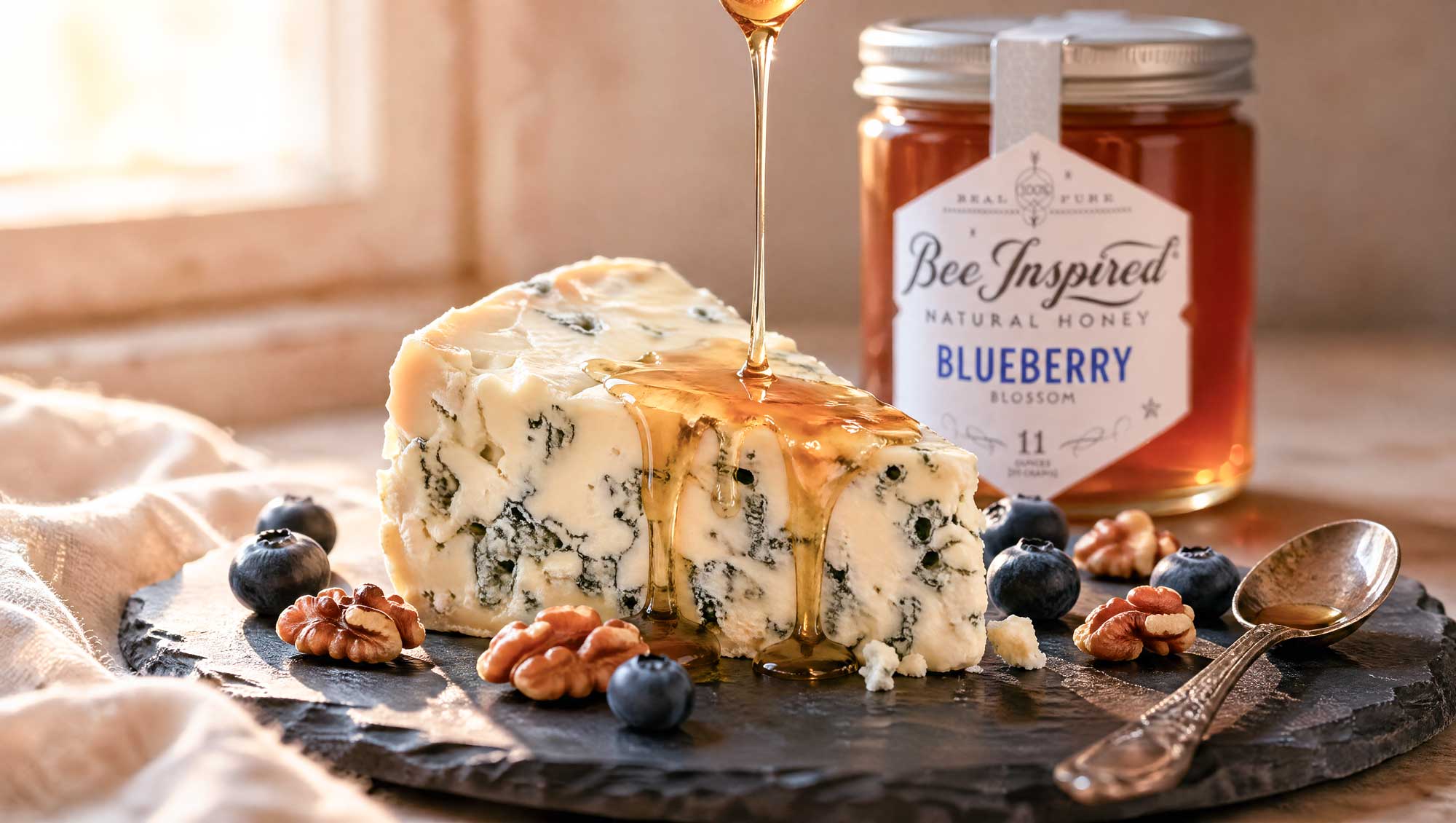 What Cheese Goes with Blueberry Honey? | Bee Inspired Goods
