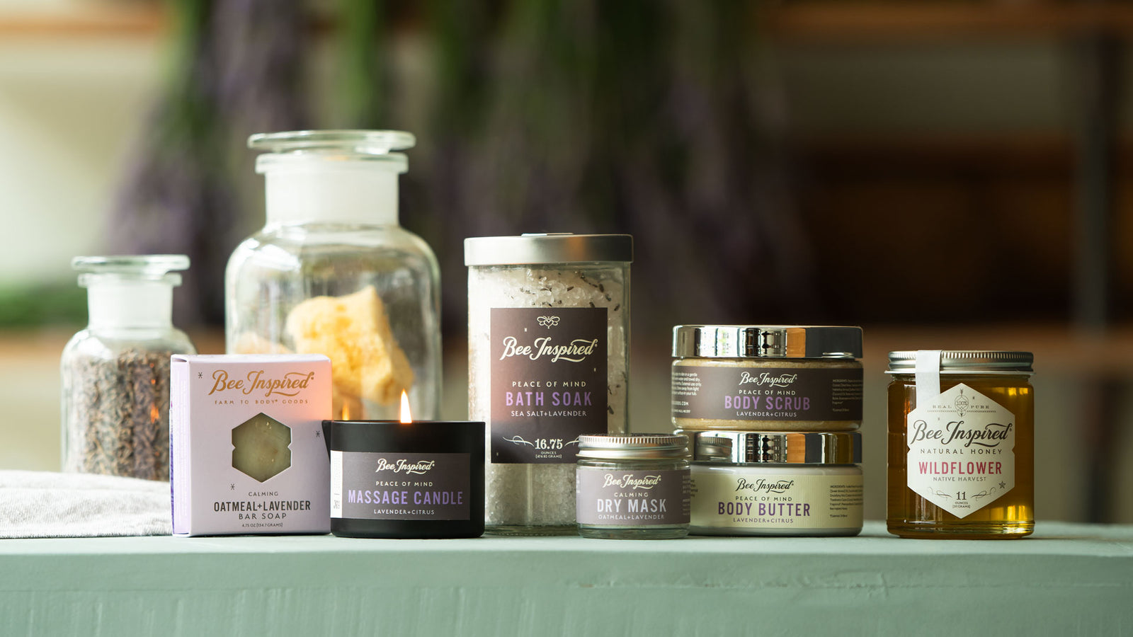 lavender experience set lifestyle