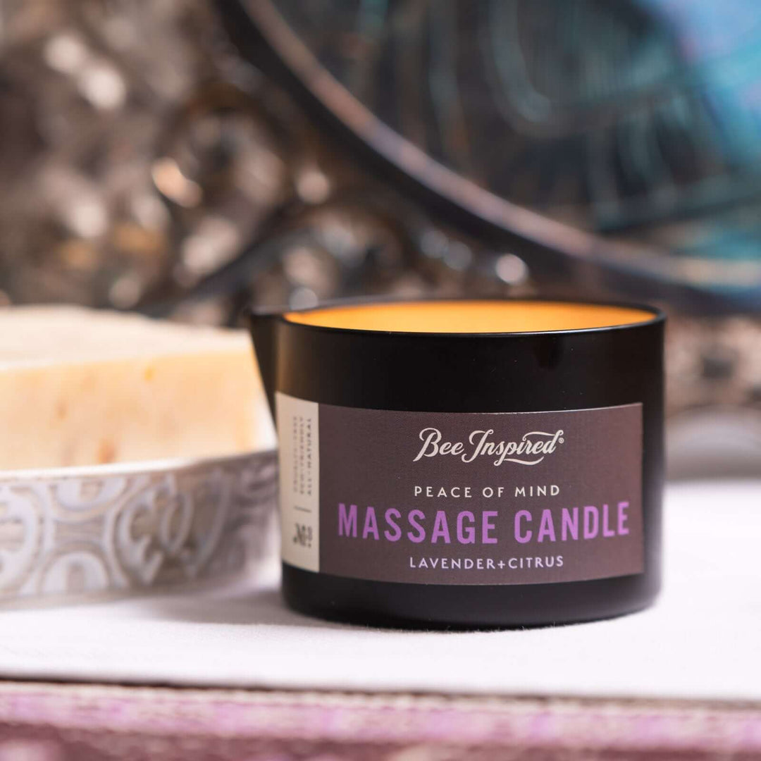 Peace of Mind massage candle