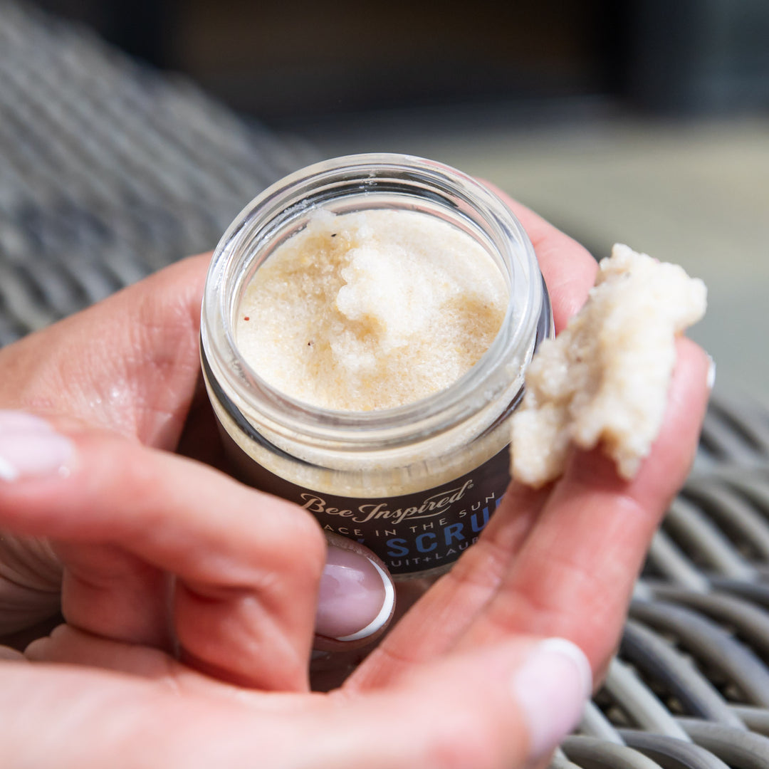 using place in the sun body scrub