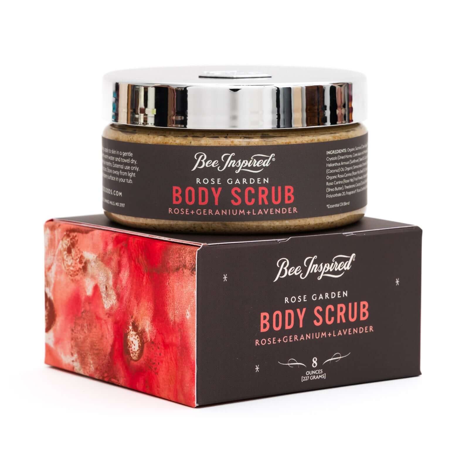 Rose Garden Honey Body Scrub | Bee Inspired Goods