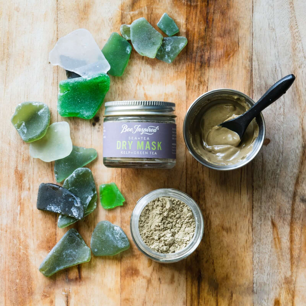 Sea+Tea dry mask and prepared wet mask