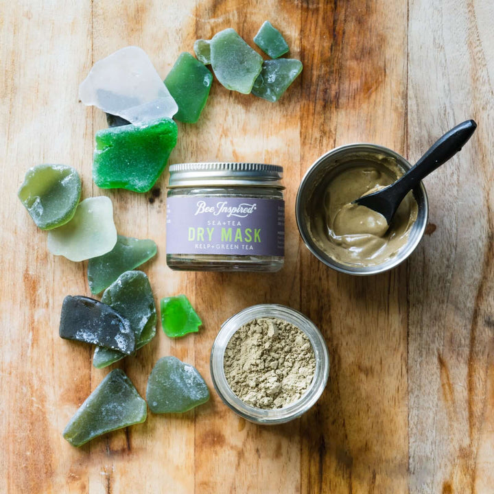 Sea+Tea dry mask and prepared wet mask