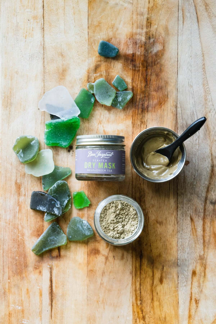 Sea+Tea dry mask and prepared wet mask