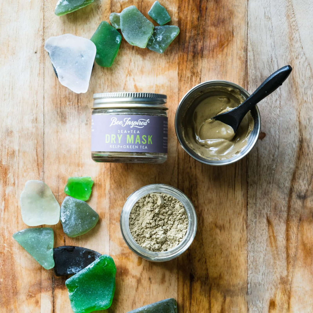 Sea+Tea dry mask and prepared wet mask
