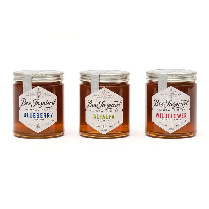 Allergy Support honey set against white