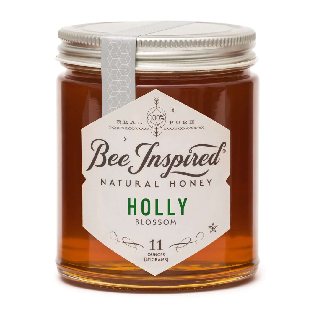 Holly honey on white