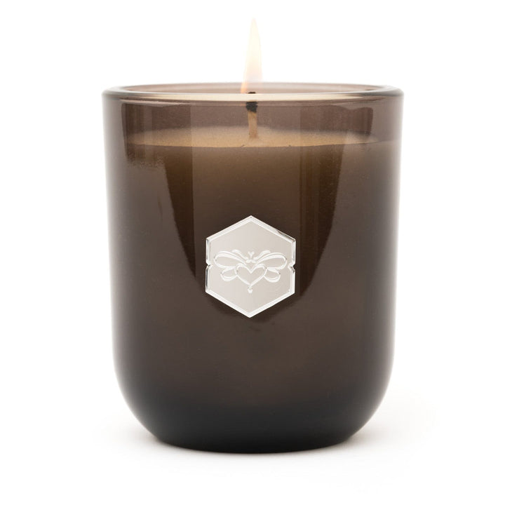 Blush Apricot Luxe Candle on white