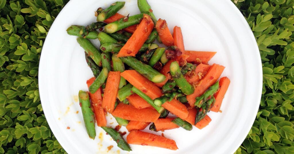Thai Asparagus Carrot Stir Fry