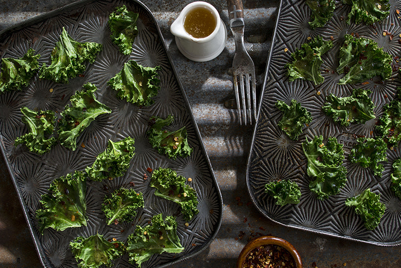 Five Step Kale Chips Recipe