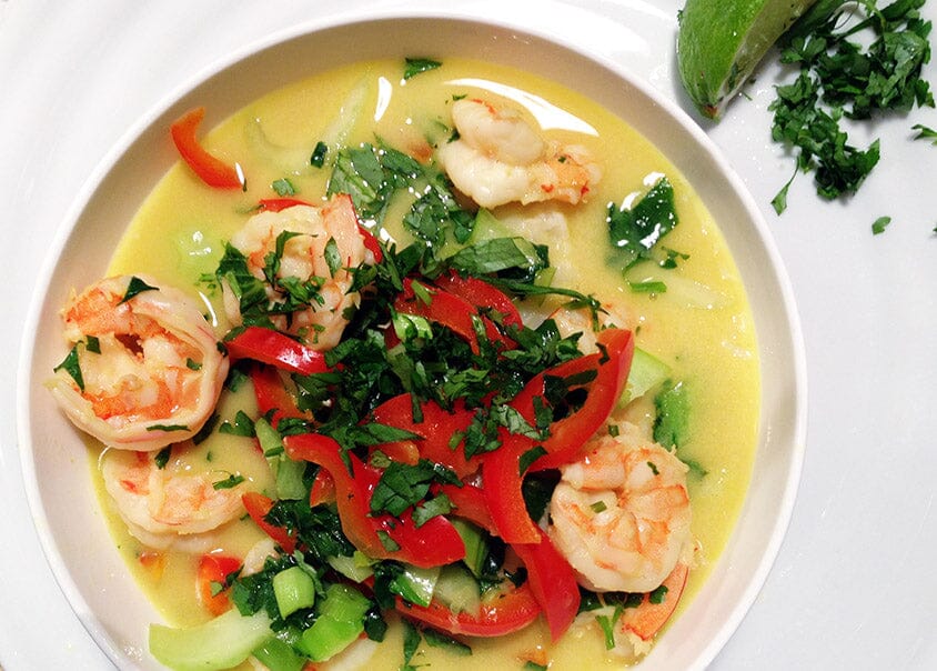 Thai Shrimp Stew with Kale