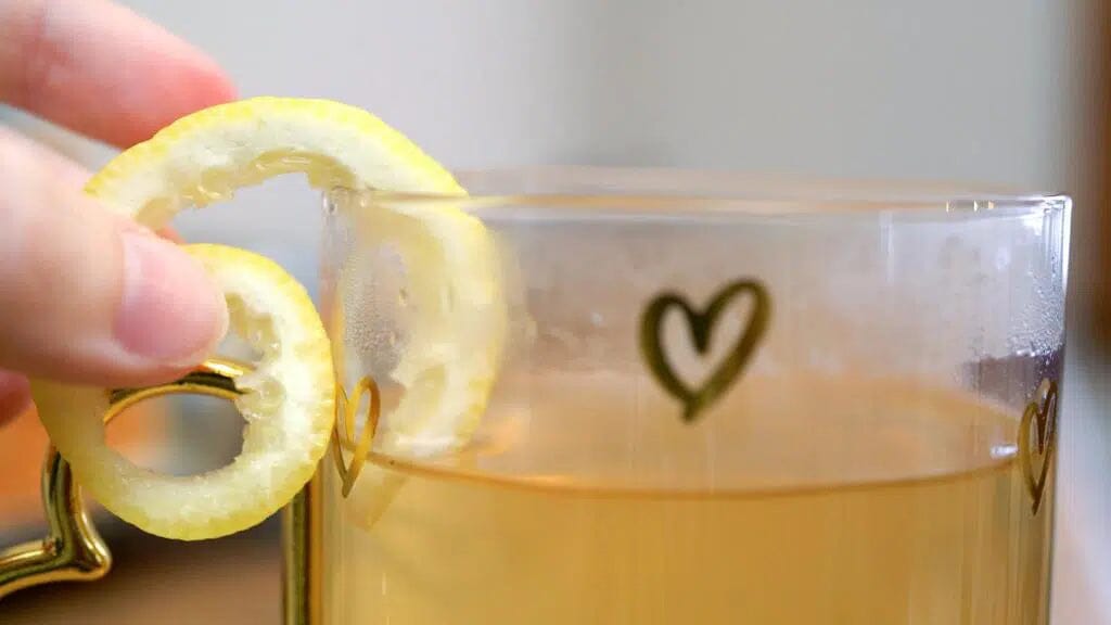 hot toddy with lemon