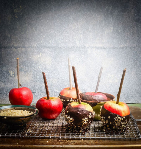 chocolate sticky apples