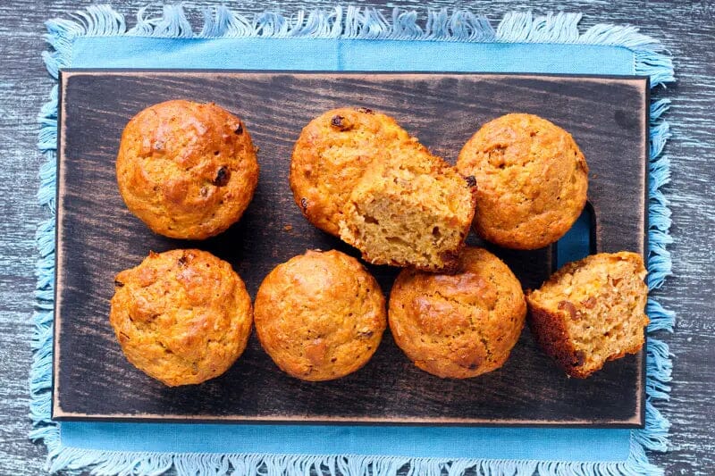 carrot bran muffins