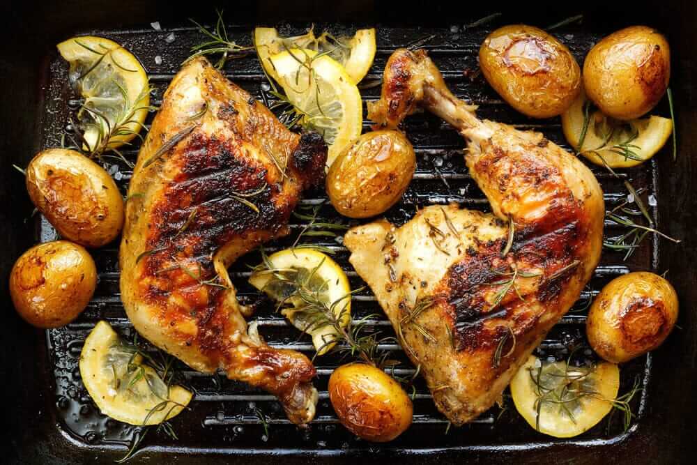 Dinner Dishes Made with Honey