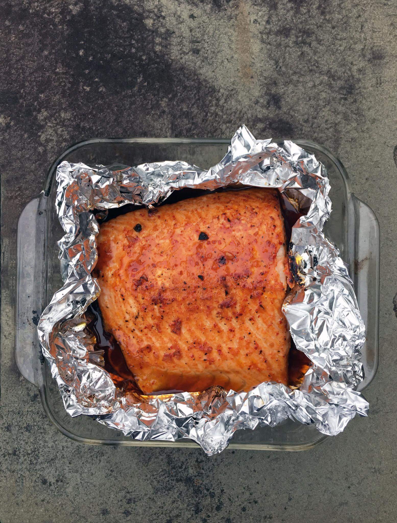 Spicy Sweet Salmon