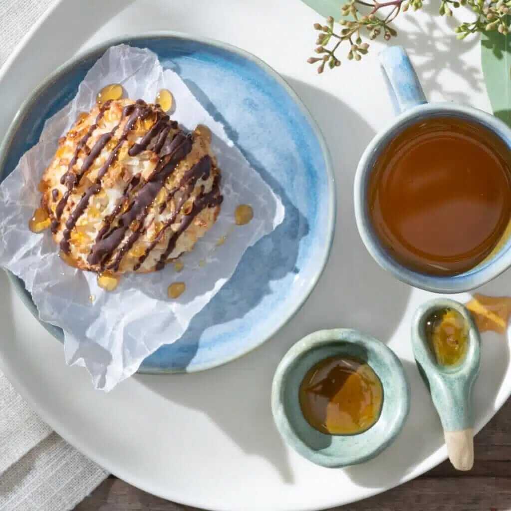 Coconut Macaroons with Basswood Honey