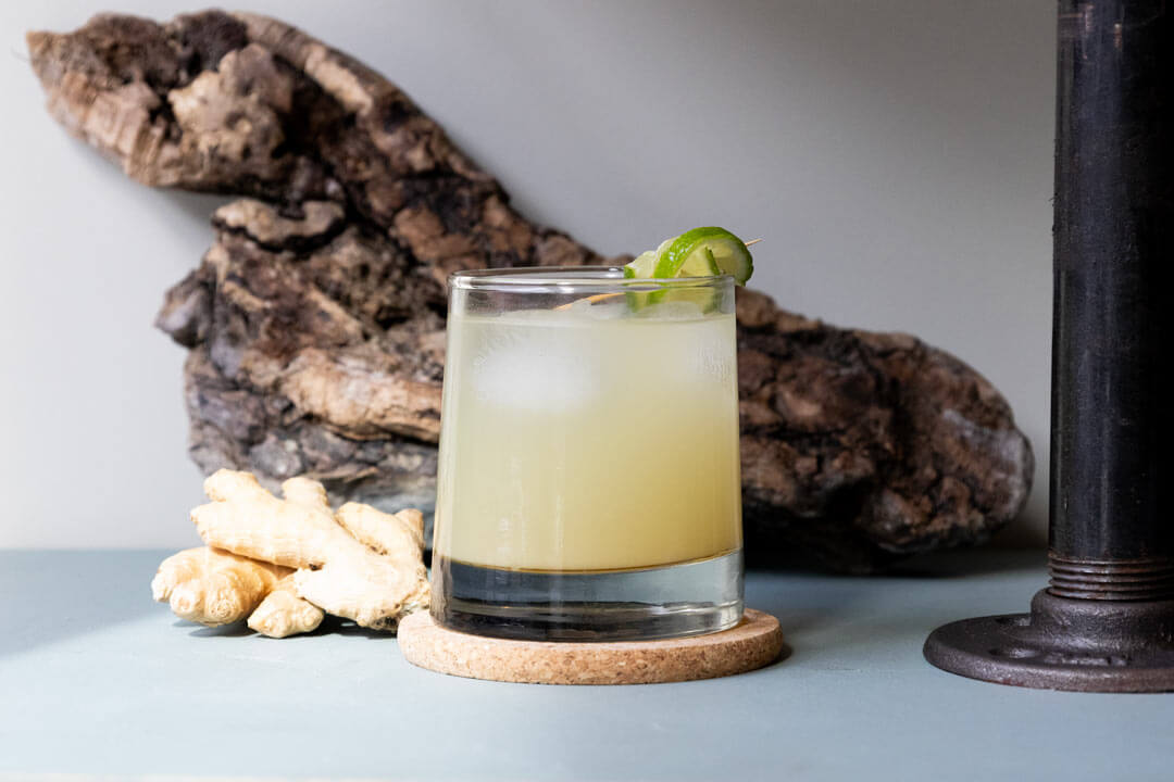 Homemade Ginger Beer with Honey