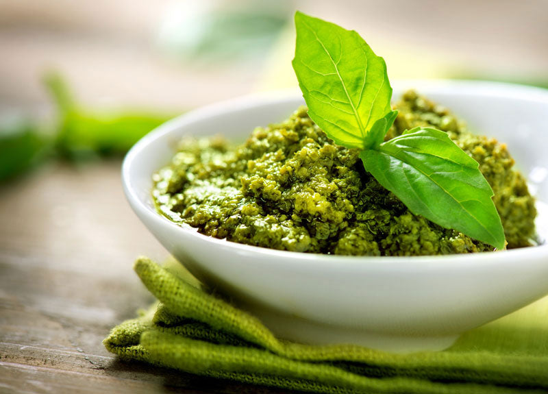 Easy Basil Walnut Pesto Recipe