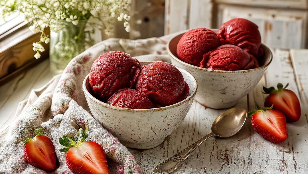 Roasted Strawberry Sorbet (Dairy-Free): Updated June 2026