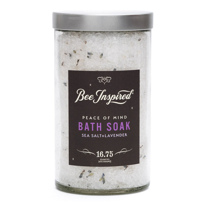 Peace of Mind bath soak on white 