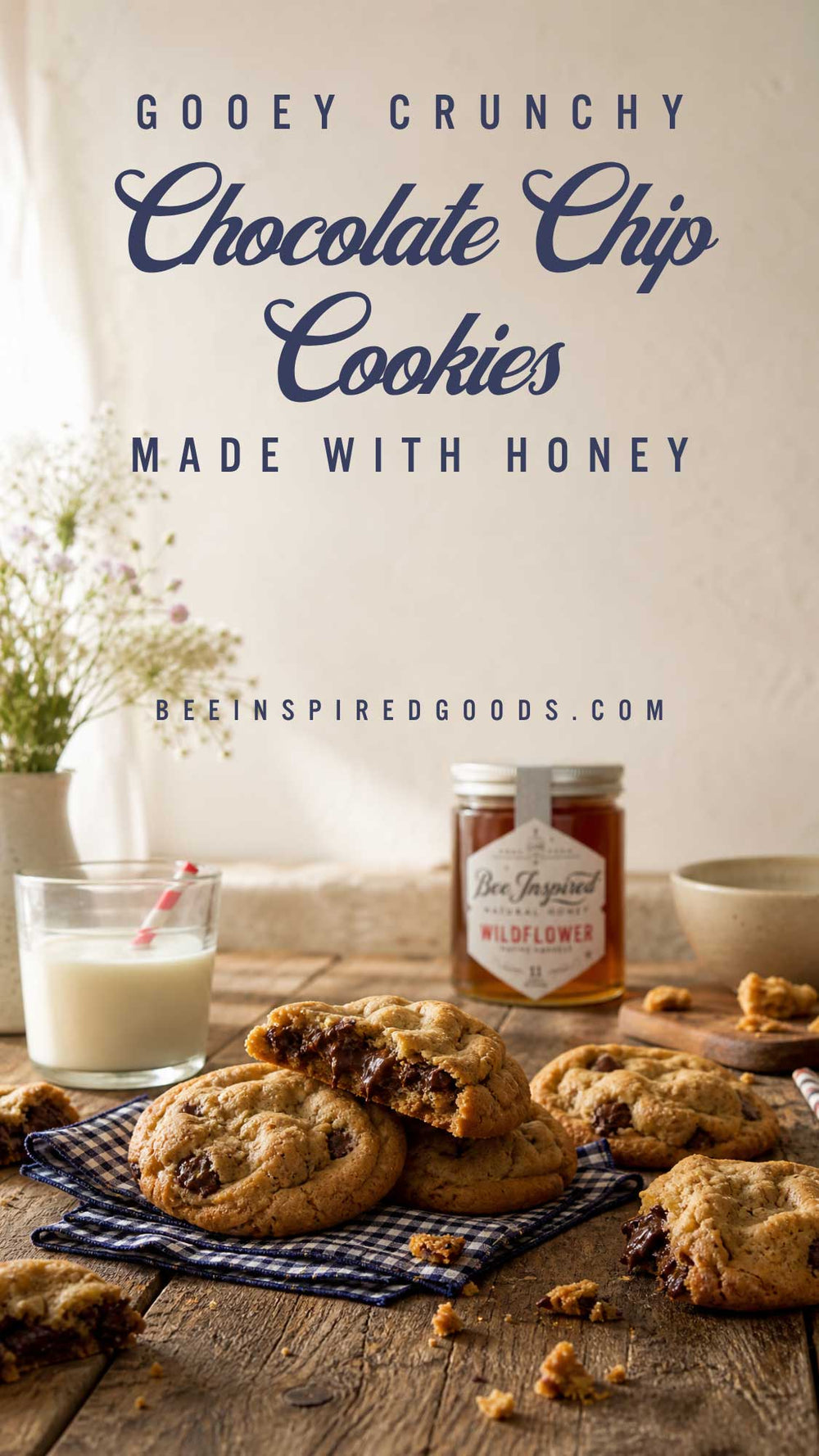 chocolate chip cookies tall pin