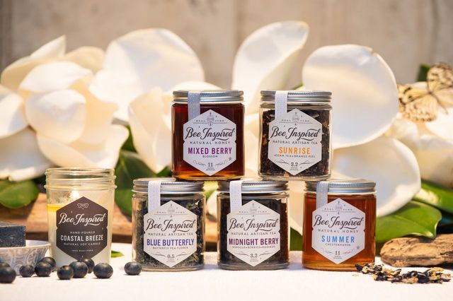 summer radiance collection from bee inspired honey retail store in owings mills with magnolias