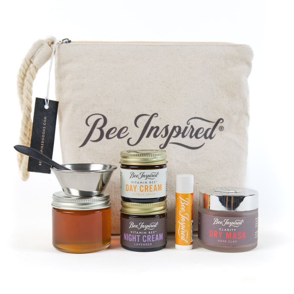 Fit for a Queen Gift Set - Luxury Facial Kit | Bee Inspired Goods