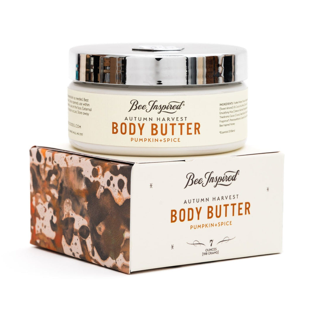 Autumn Harvest Body Butter and packaging