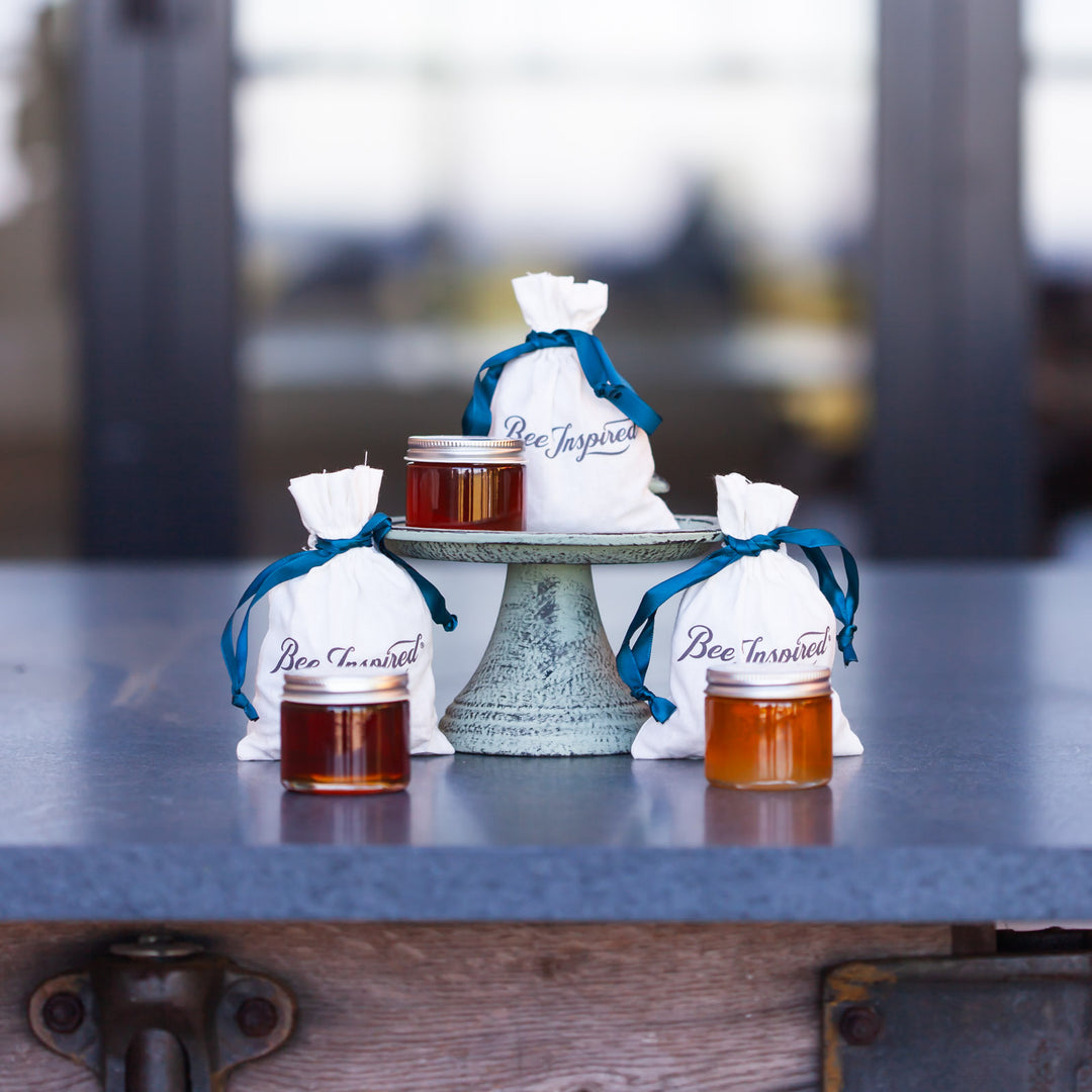 honey party favor at party 