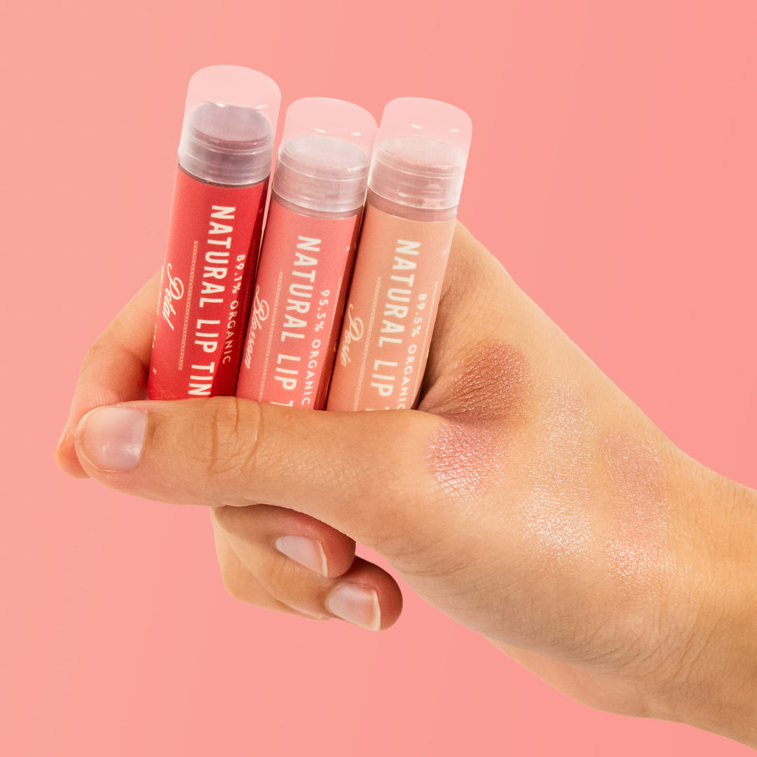 Lip Tint Trio in Natural Shades
