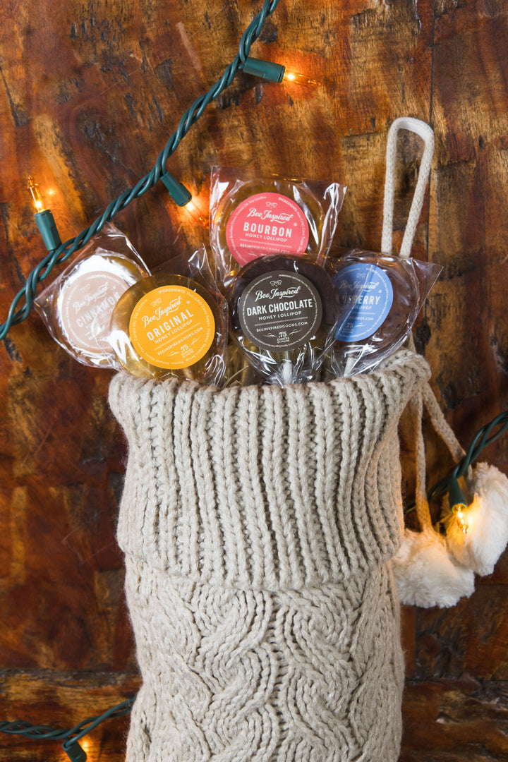 Variety Honey Lollipops-Bag of 8