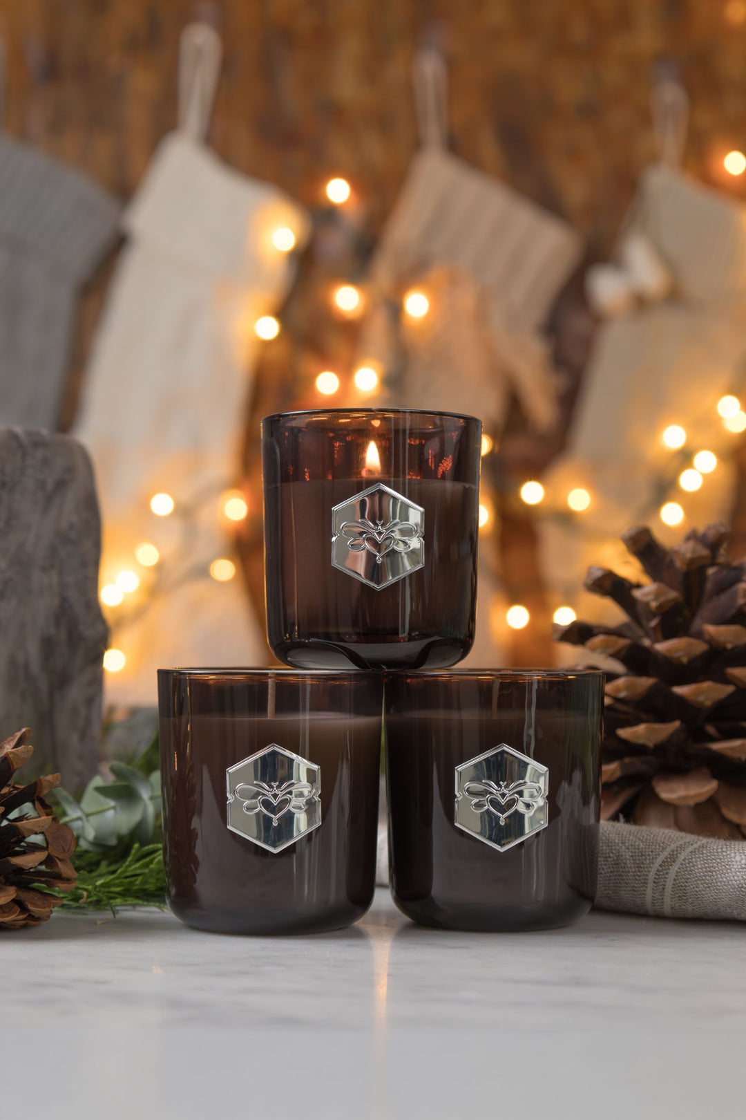 Mini-Luxe Holiday Candle Gift Set