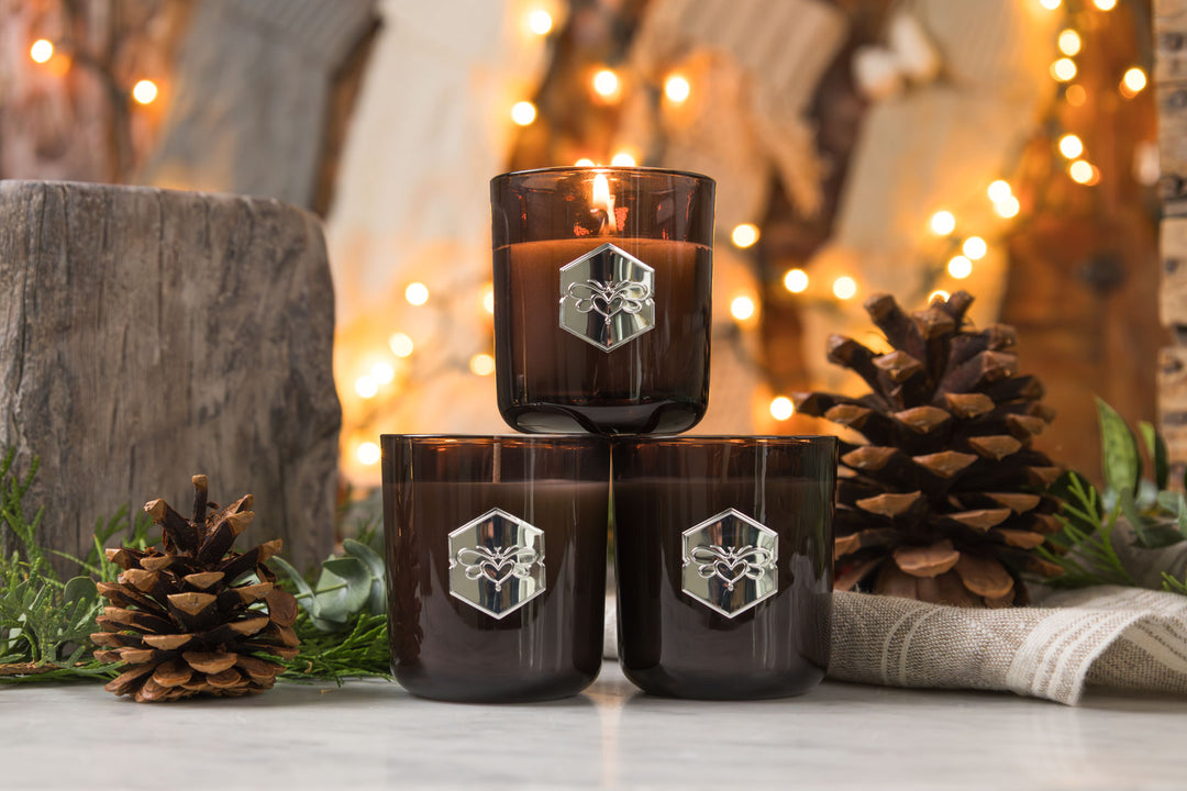 Mini-Luxe Holiday Candle Gift Set