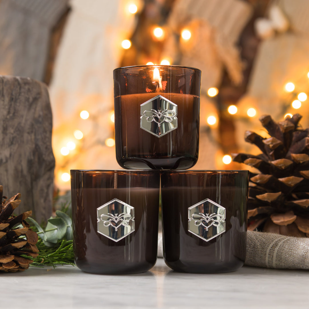Mini-Luxe Holiday Candle Gift Set