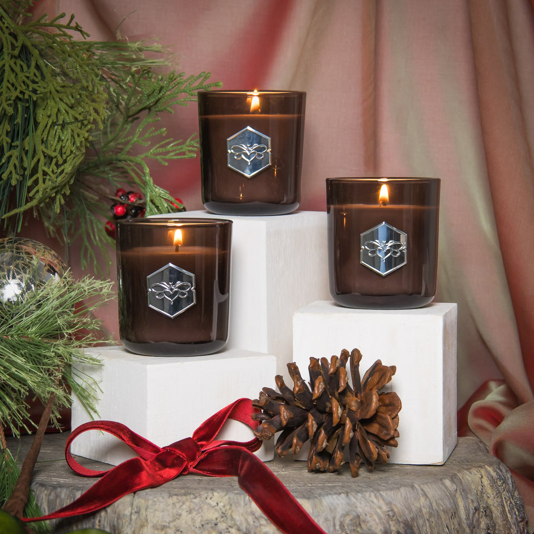 Mini-Luxe Holiday Candle Gift Set