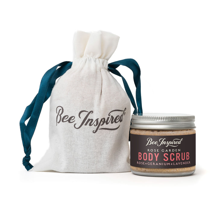 Rose Garden Body scrub party favor with &