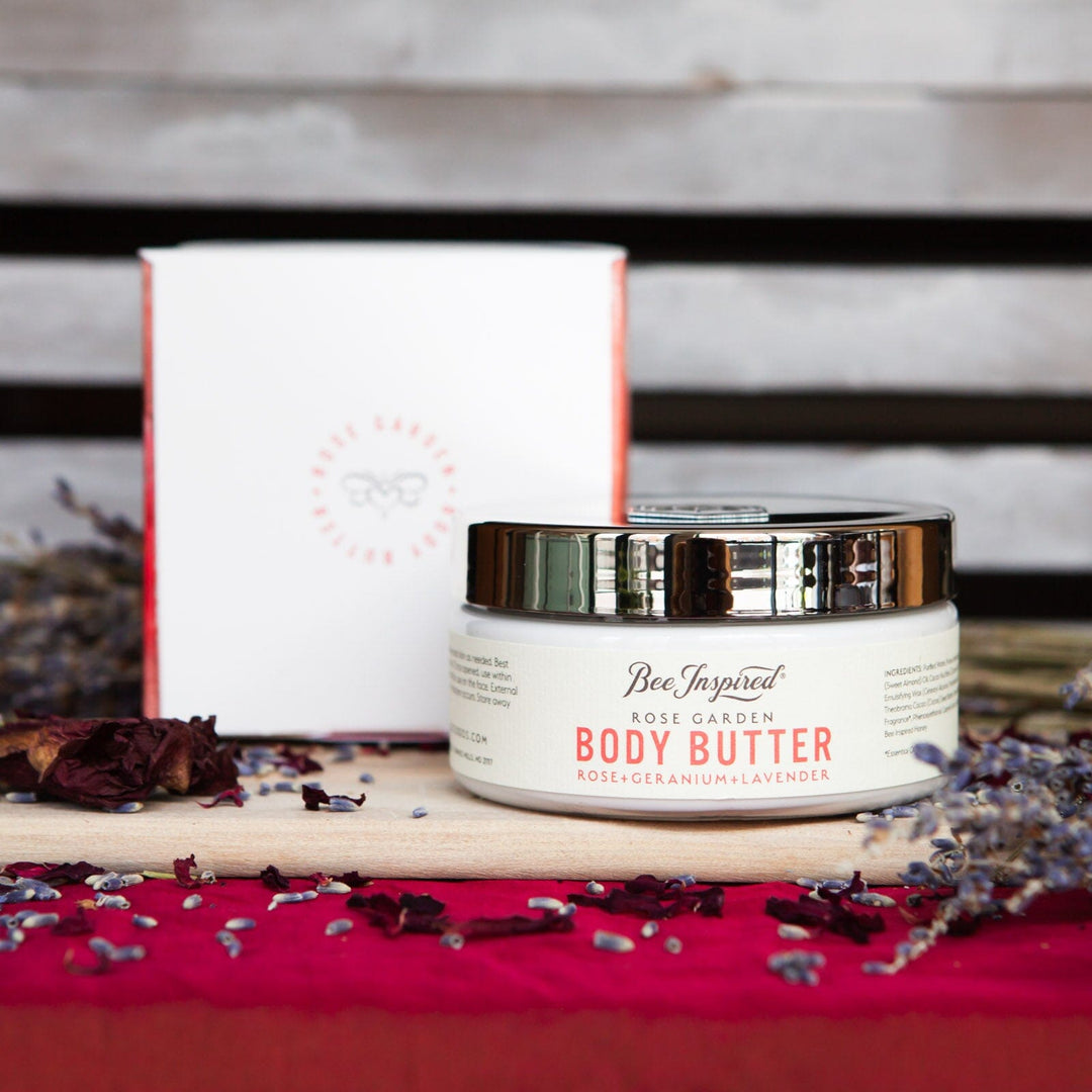 Rose Garden Body Butter with package
