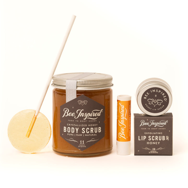 sustainable honey lovers bundle on white