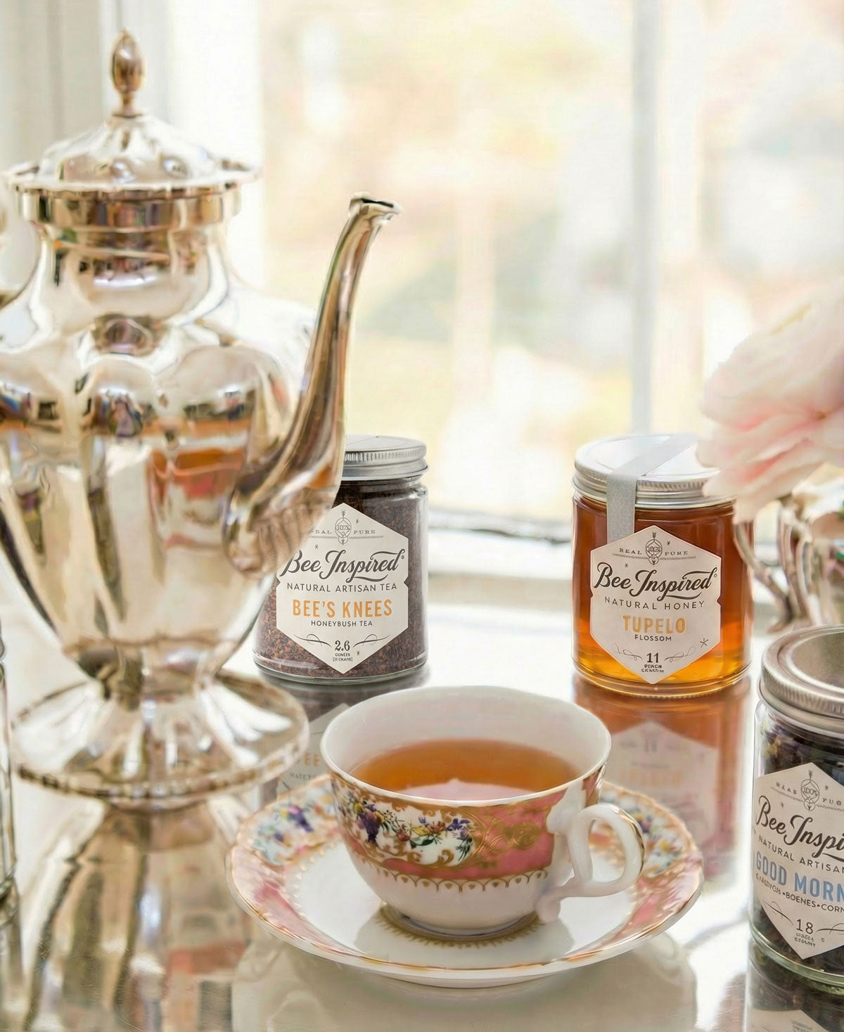 Bee's Knees Honeybush Tea: Sweet & Caffeine-Free | Bee Inspired Goods