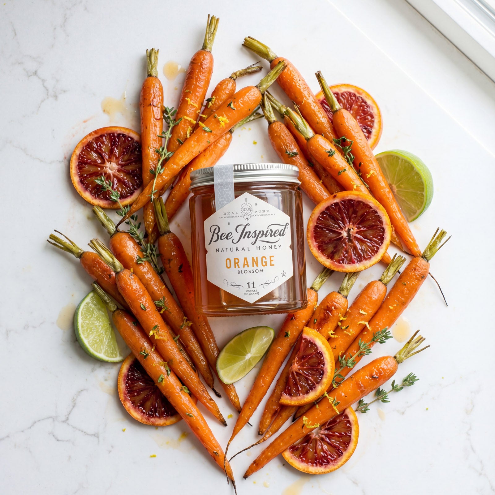 DeliciousTaylormade Rinプリアンプ Raw Orange Blossom Honey: Florida Monofloral | Bee Inspired Goods