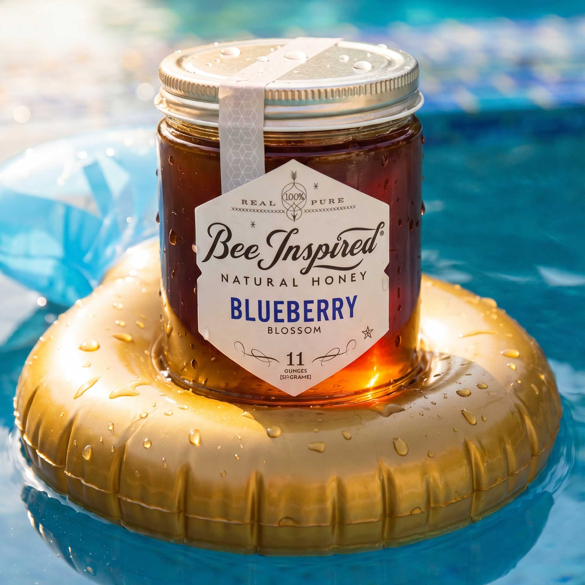 Blueberry Blossom Honey: Raw & Kosher | Bee Inspired Goods