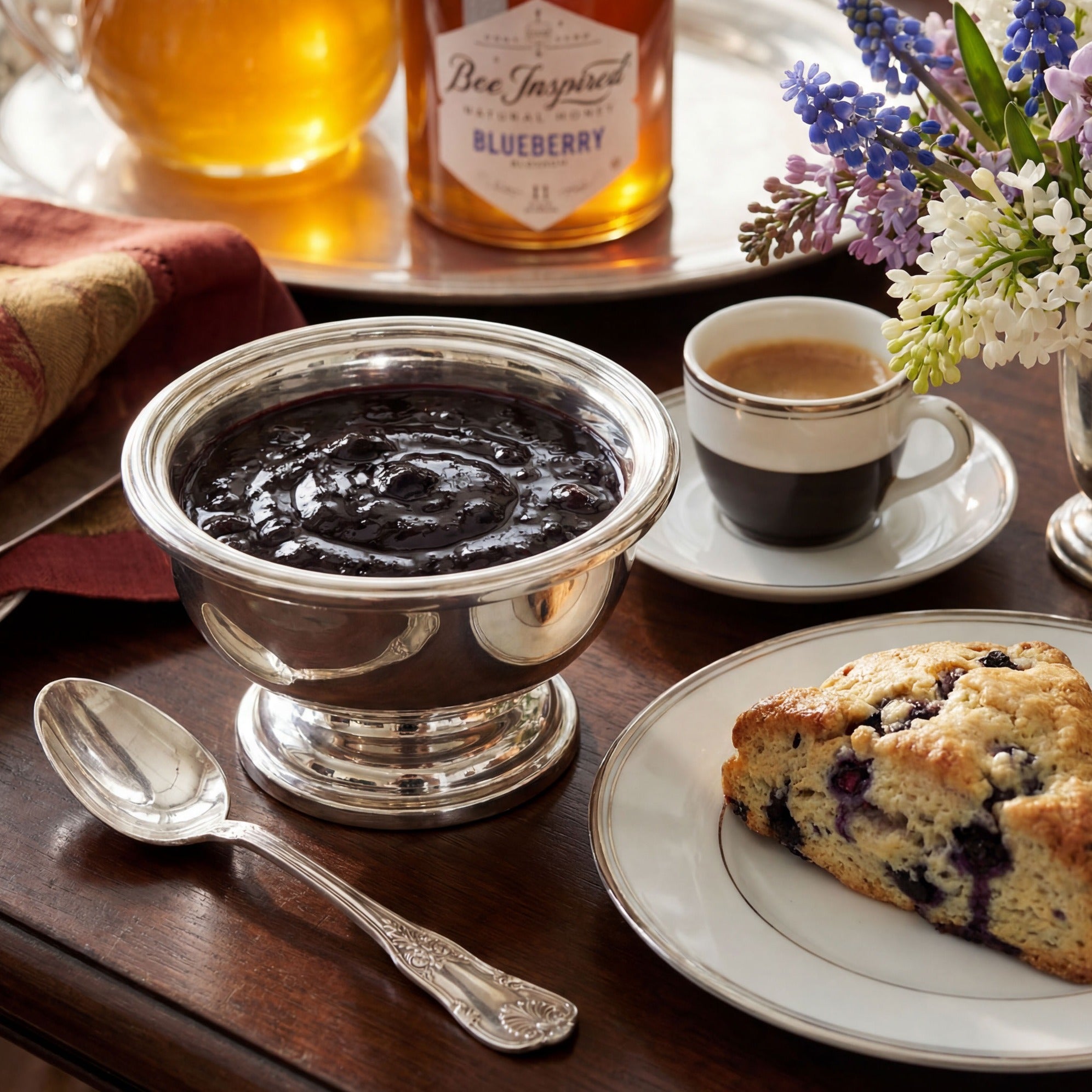 Blueberry Blossom Honey: Raw & Kosher | Bee Inspired Goods