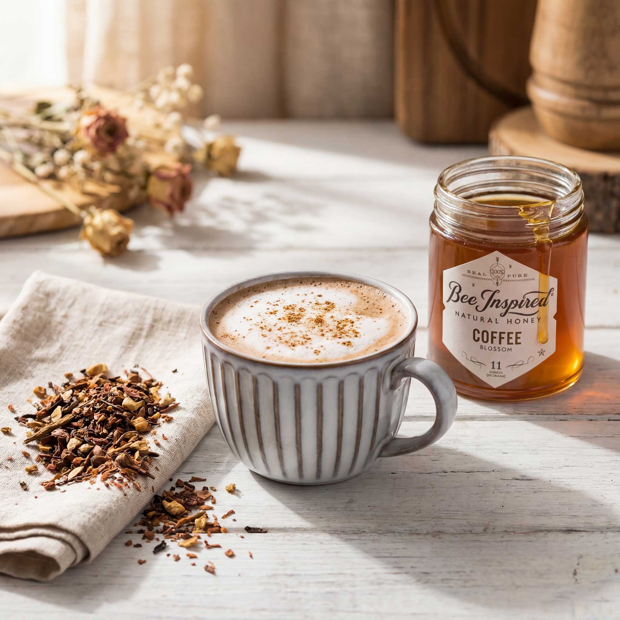 (o^^o)  b-mac HONEY20 (15%カスタム) Coffee Blossom Honey: Limited Edition | Bee Inspired Goods