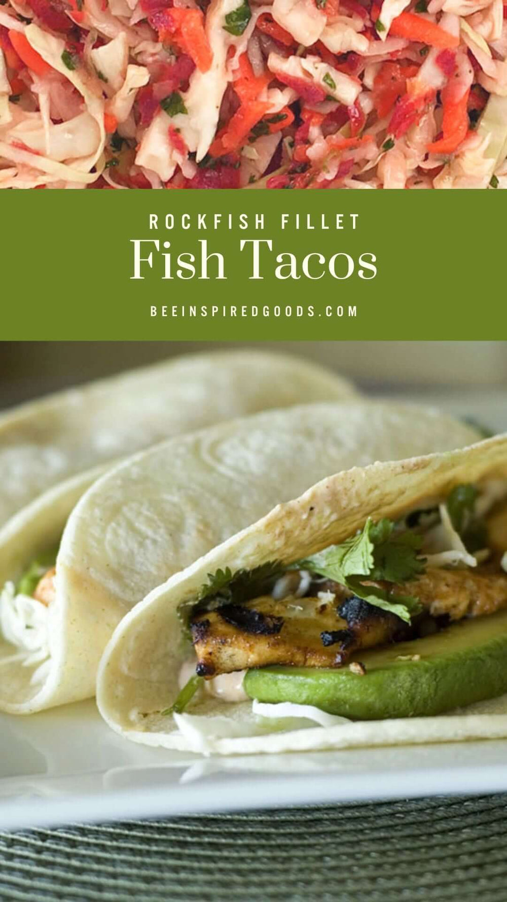 fish tacos and slaw 