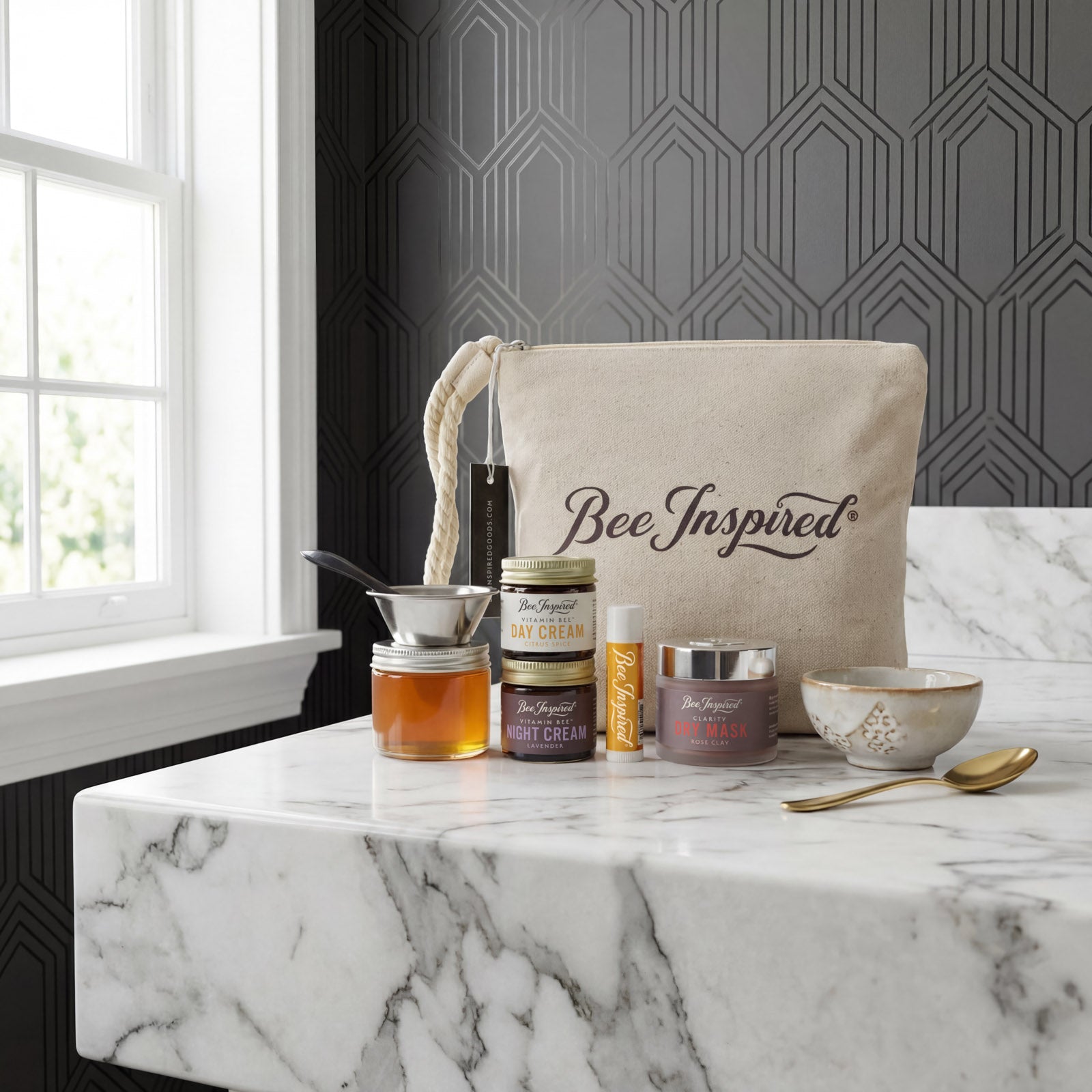 Fit for a Queen Gift Set - Luxury Facial Kit | Bee Inspired Goods