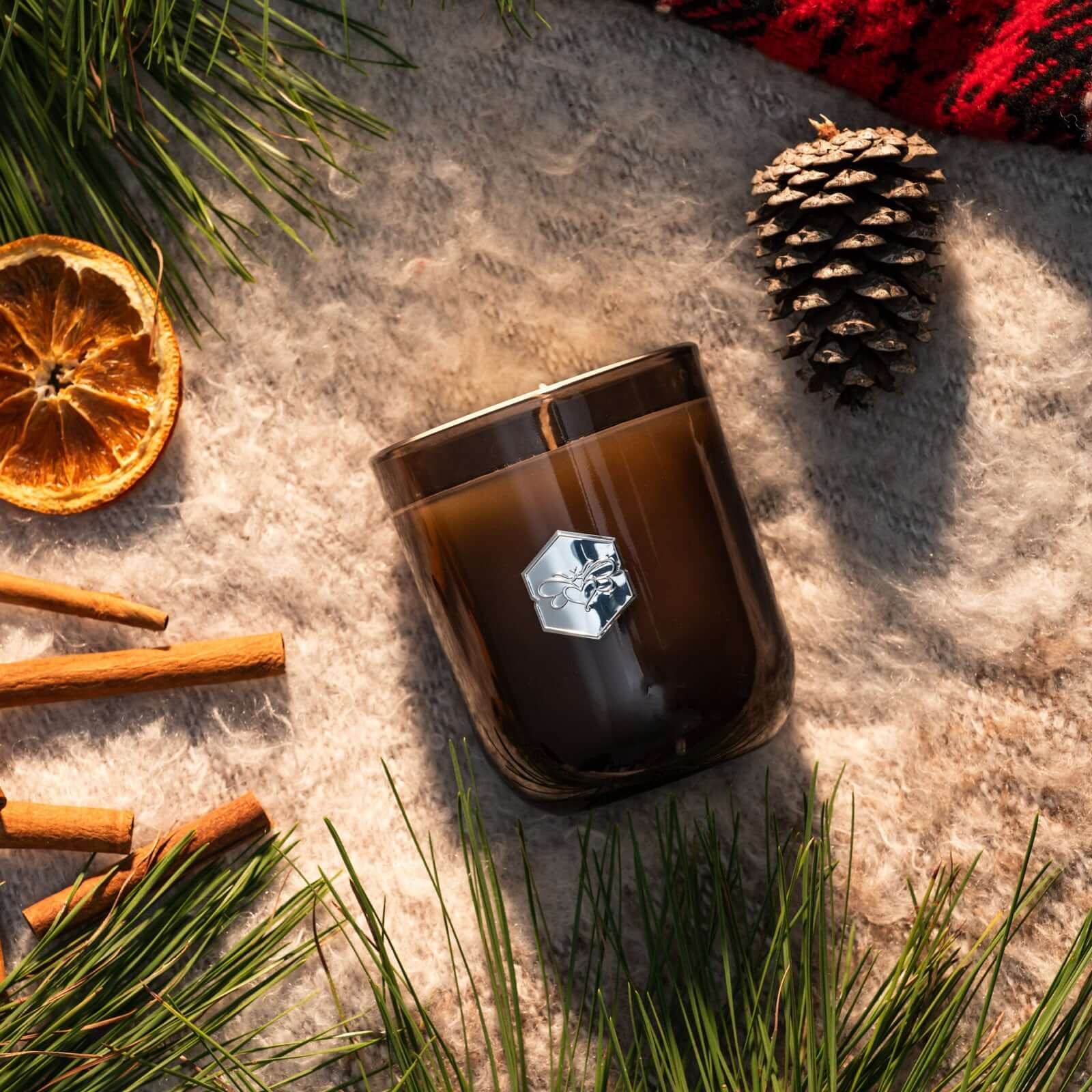 Winter Forest Luxe Soy Candle - Pine & Fir | Bee Inspired Goods