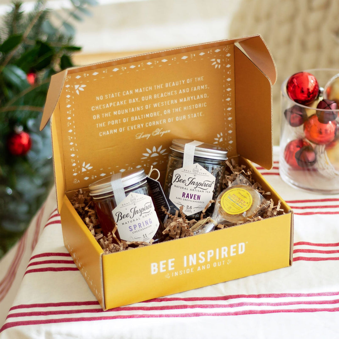 Honey Variety Gift Box (Bee Happy Box 4x2oz)