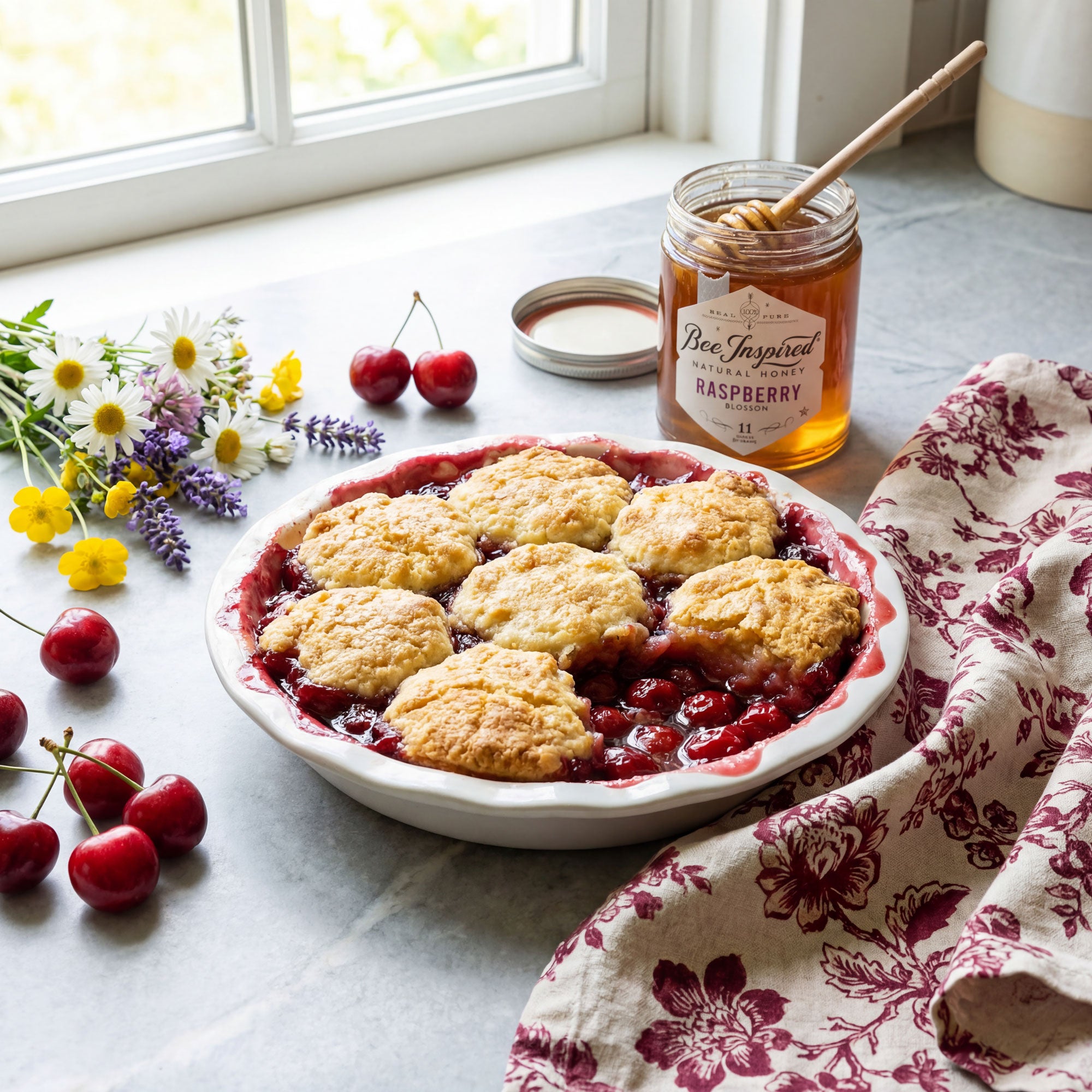 Wild Raspberry Blossom Honey: Pacific Northwest | Bee Inspired Goods